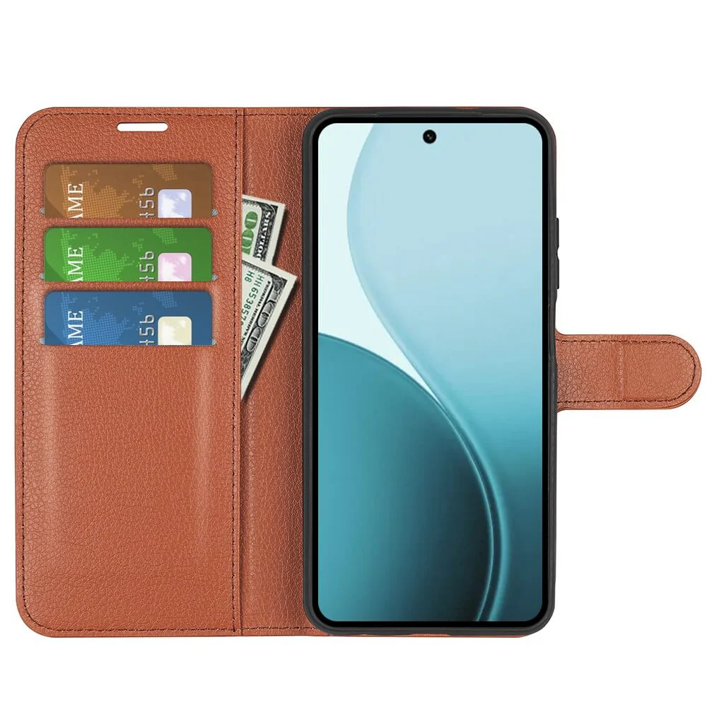 OPPO Reno14 - Leder Etui Hülle - Image 36