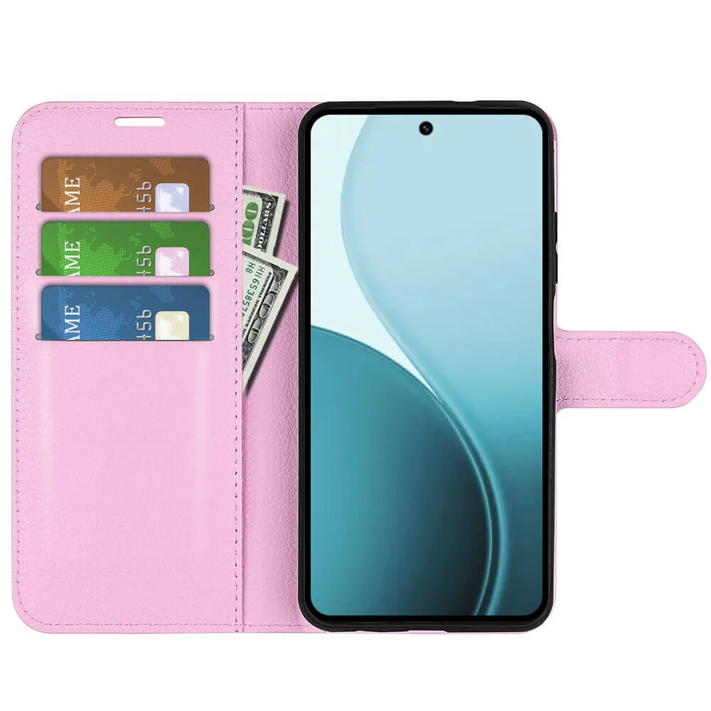 OPPO Reno14 - Leder Etui Hülle - Image 41