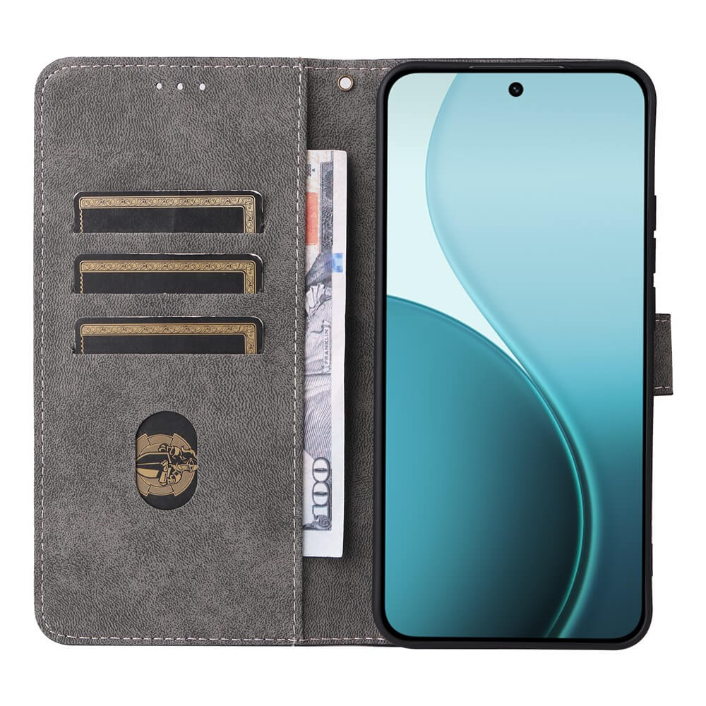 OPPO Reno14 - Ledertasche mit RFID Blocker - Image 20