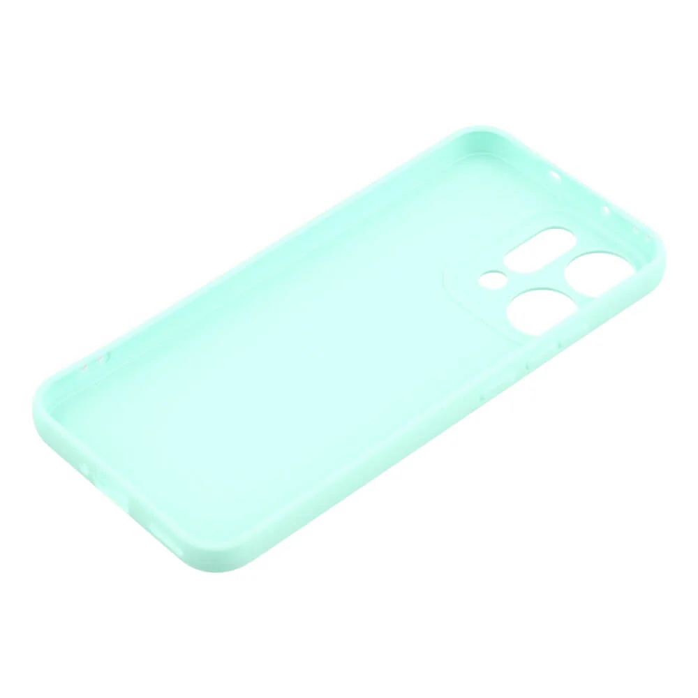 OPPO Reno14 - Silikon Gummi Hülle in Unifarbe - Image 25