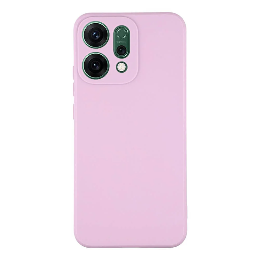 OPPO Reno14 - Silikon Gummi Hülle in Unifarbe - Image 6