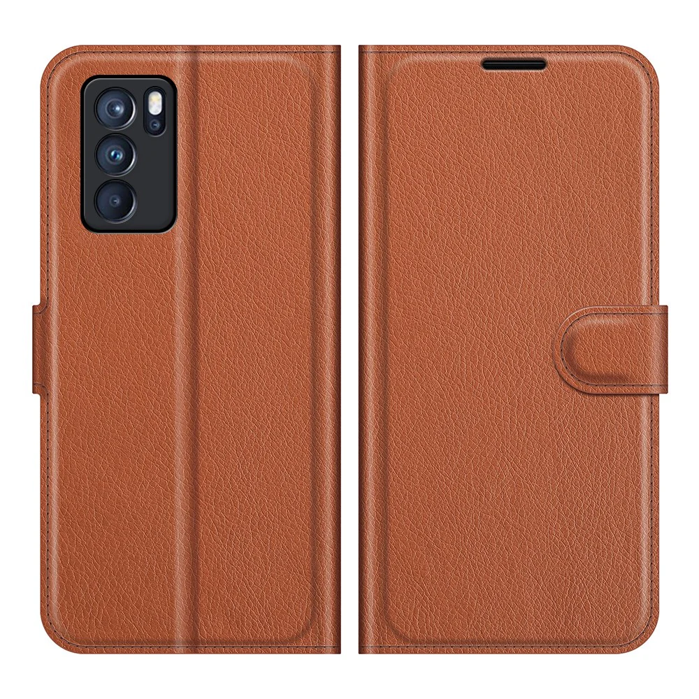 OPPO Reno6 Pro - Leder Etui Hülle - Image 3