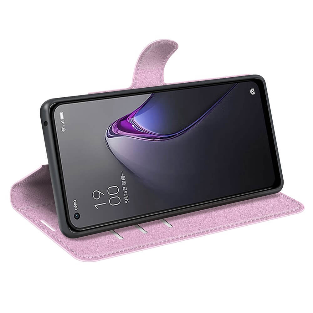 OPPO Reno8 - Leder Etui Hülle - Image 17