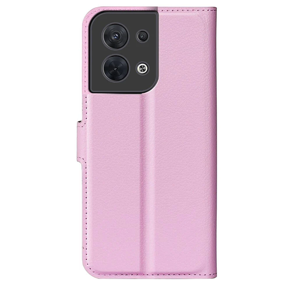 OPPO Reno8 - Leder Etui Hülle - Image 18
