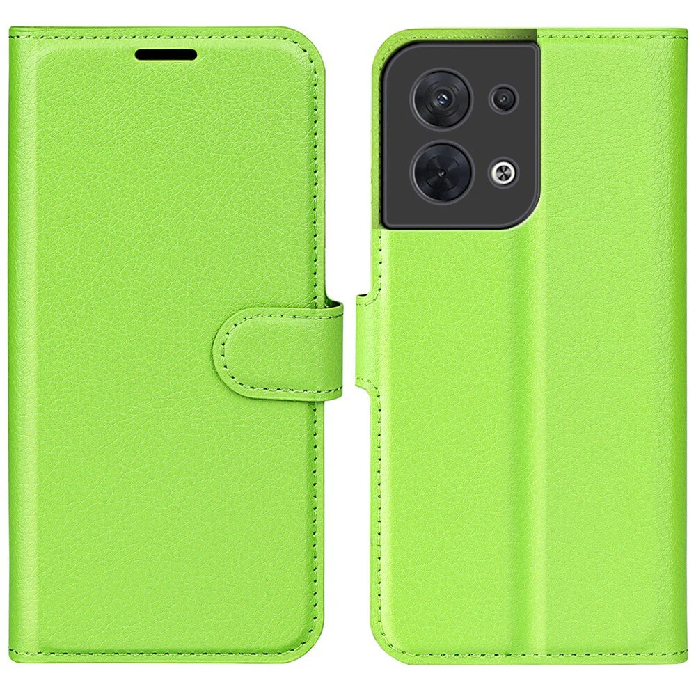 OPPO Reno8 - Leder Etui Hülle - Image 31