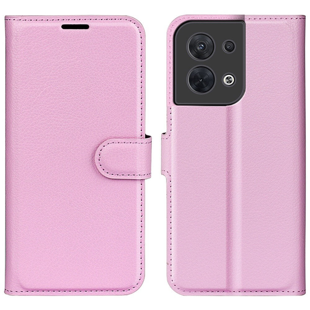 OPPO Reno8 - Leder Etui Hülle - Image 34