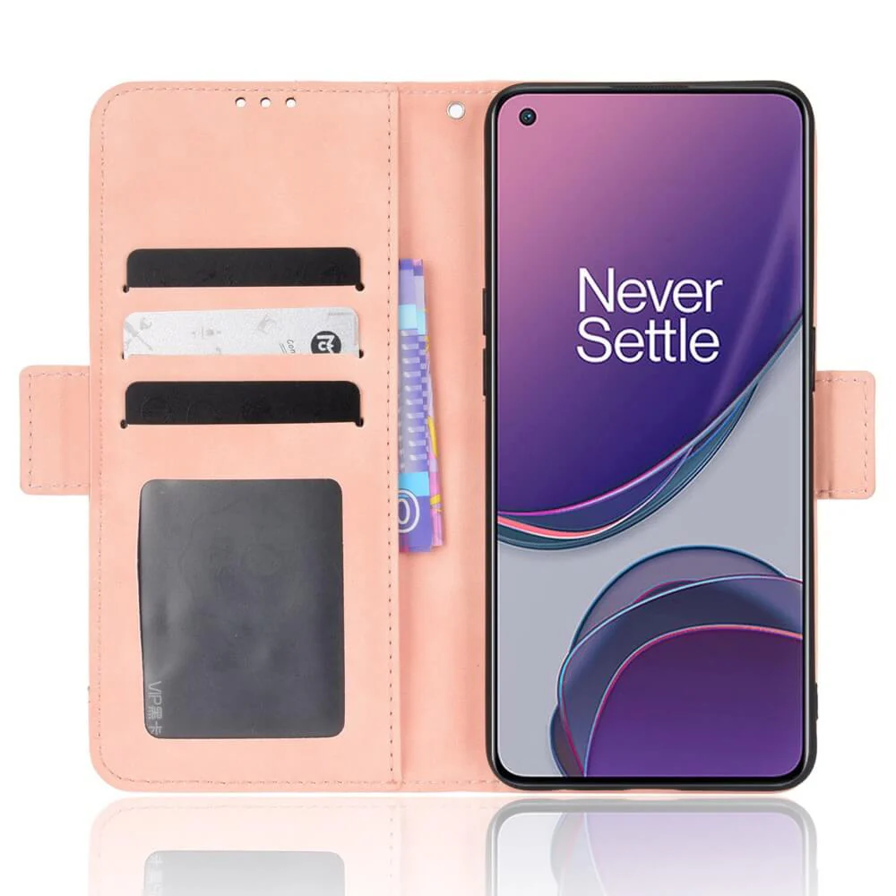 OPPO Reno8 Lite - Etui Mit Vielen Kartenfächer - Image 9