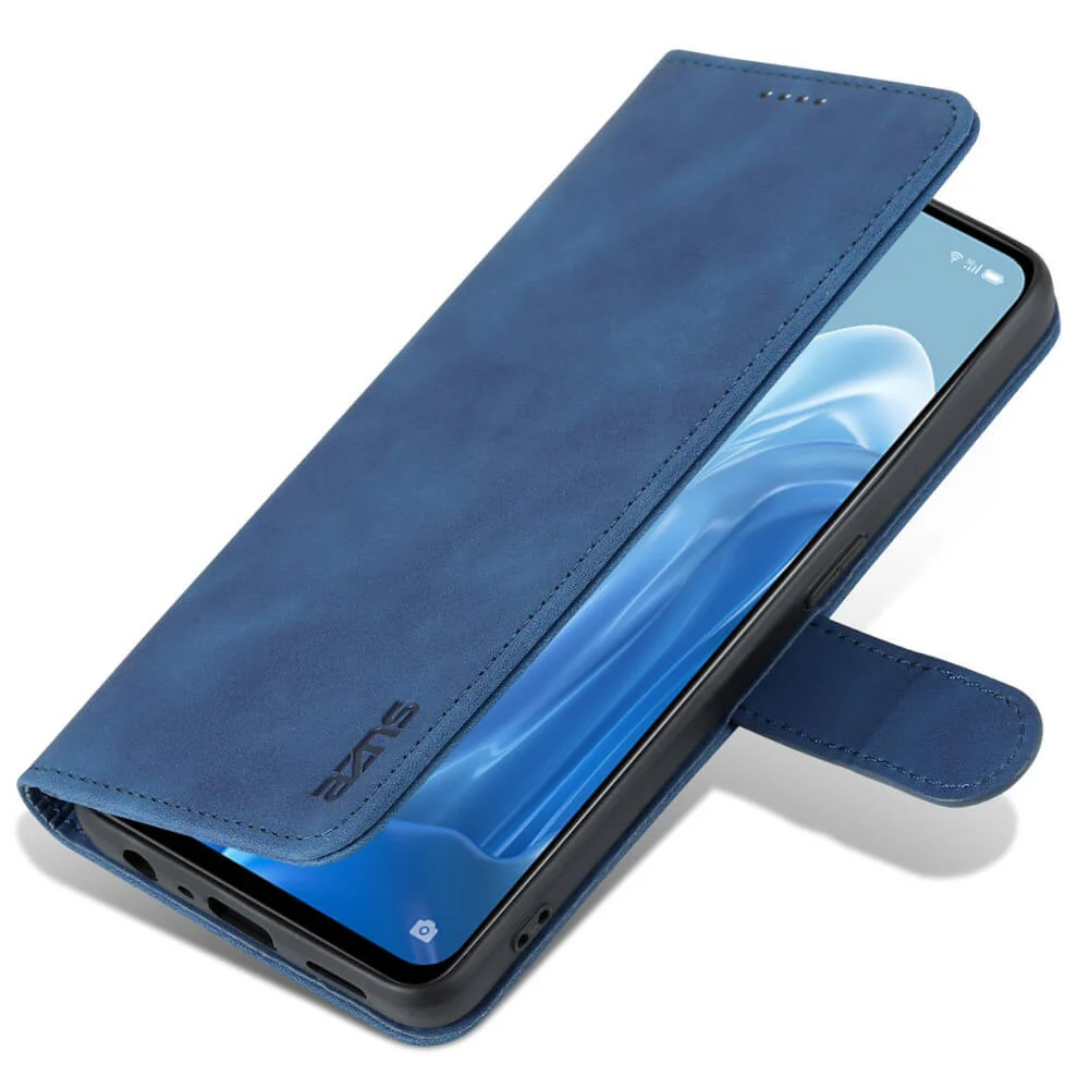OPPO Reno8 Lite - Leder Etui Hülle - Image 19