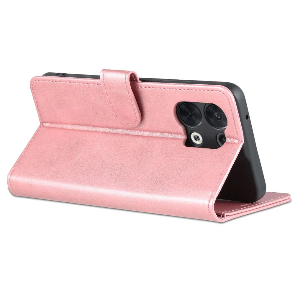 OPPO Reno8 Pro - Leder Etui Hülle - Image 11
