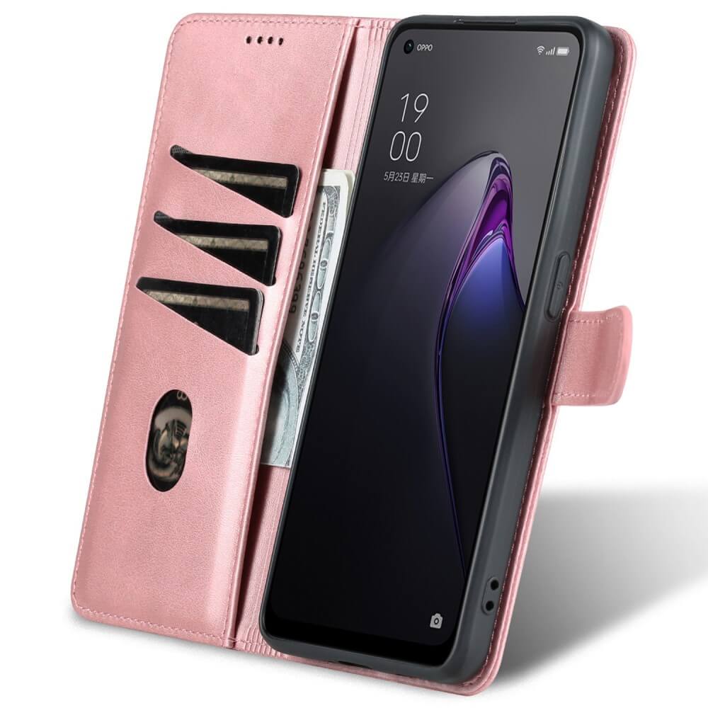 OPPO Reno8 Pro - Leder Etui Hülle - Image 15