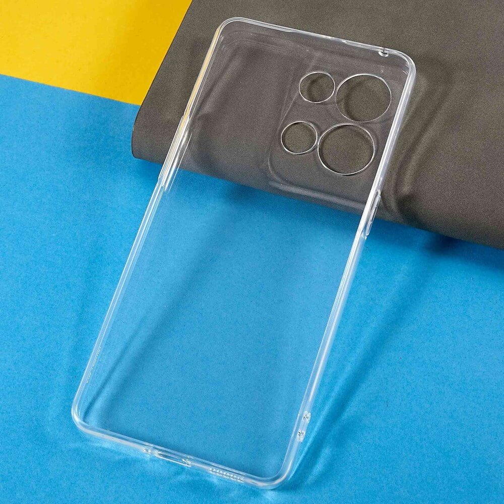 OPPO Reno8 Pro - Silikon Case Hülle Transparent - Image 3