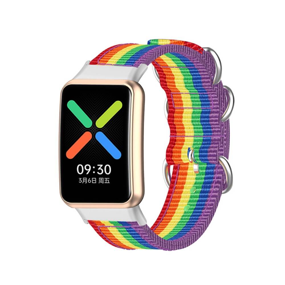OPPO Watch Free - Nylon Ersatzarmband - Image 3
