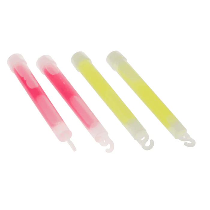 Party-Set: 4 LeuchtstÀbe und 2 Leuchtringe Glow