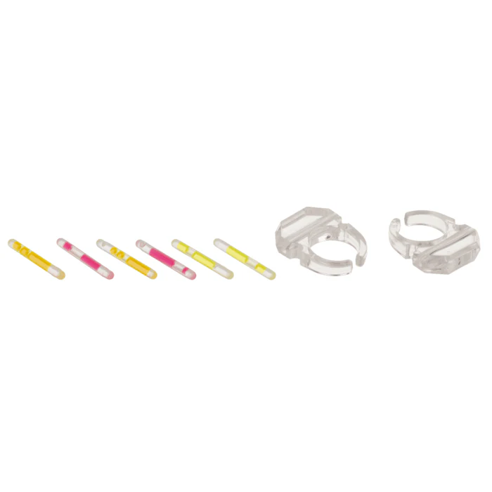 Party-Set: 4 LeuchtstÀbe und 2 Leuchtringe Glow - Image 8