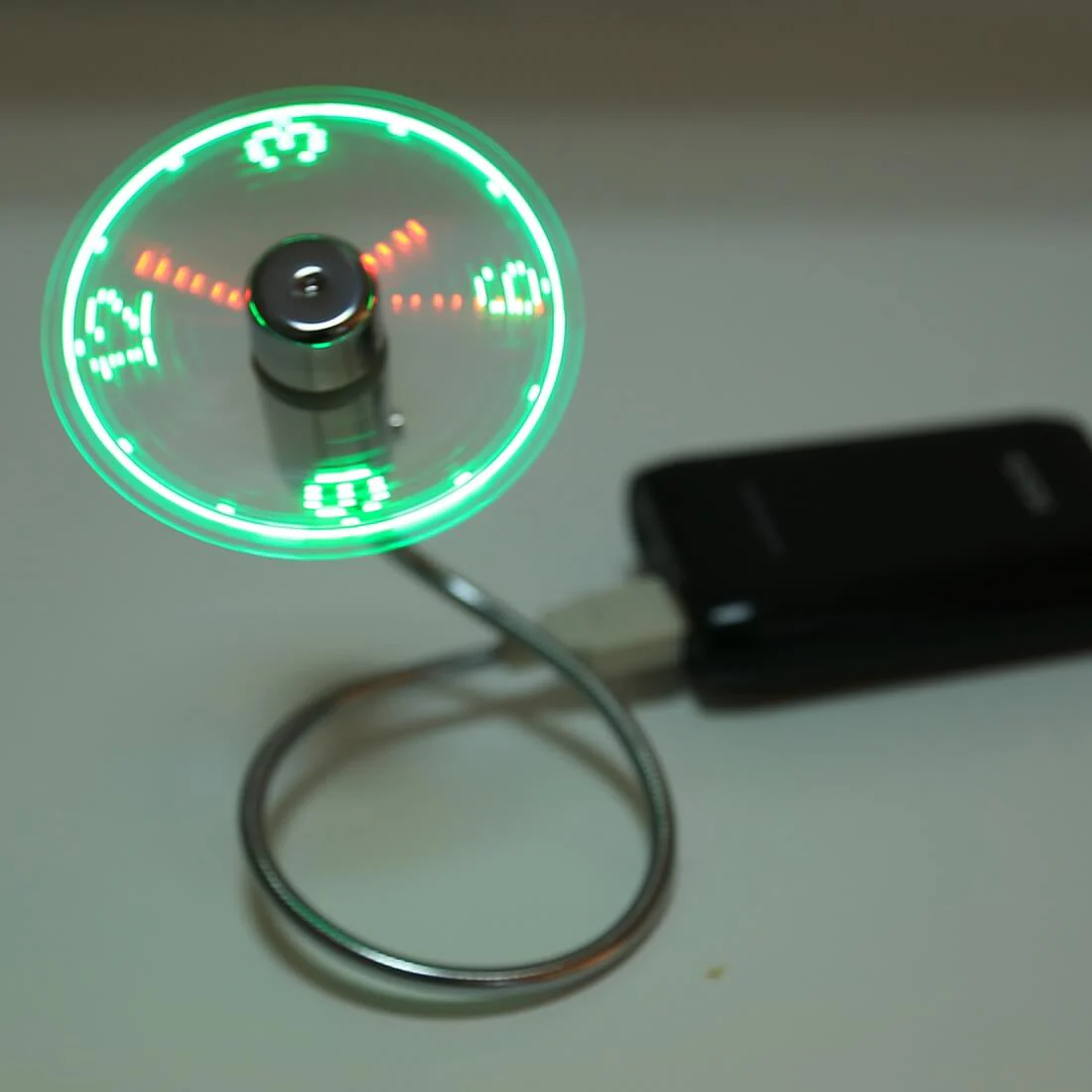 PC USB-Ventilator mit Uhrzeit - Image 4