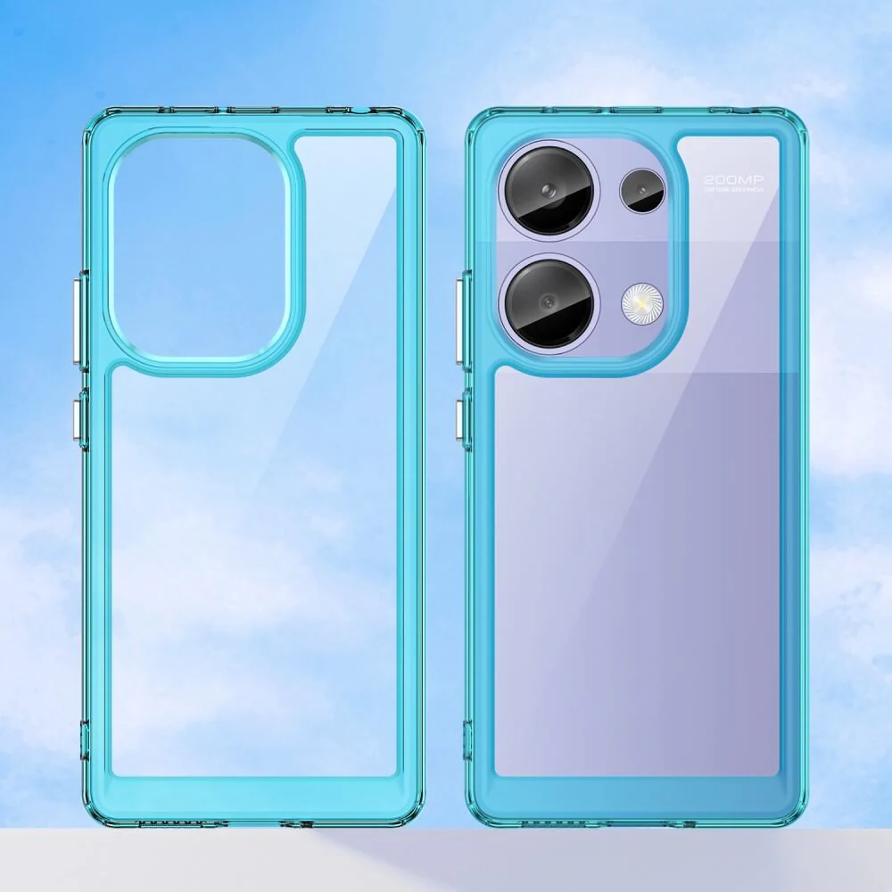 Poco M6 Pro / Redmi Note 13 Pro 4G - Schützende Acryl-Handyhülle mit erhöhtem Rand - Image 14
