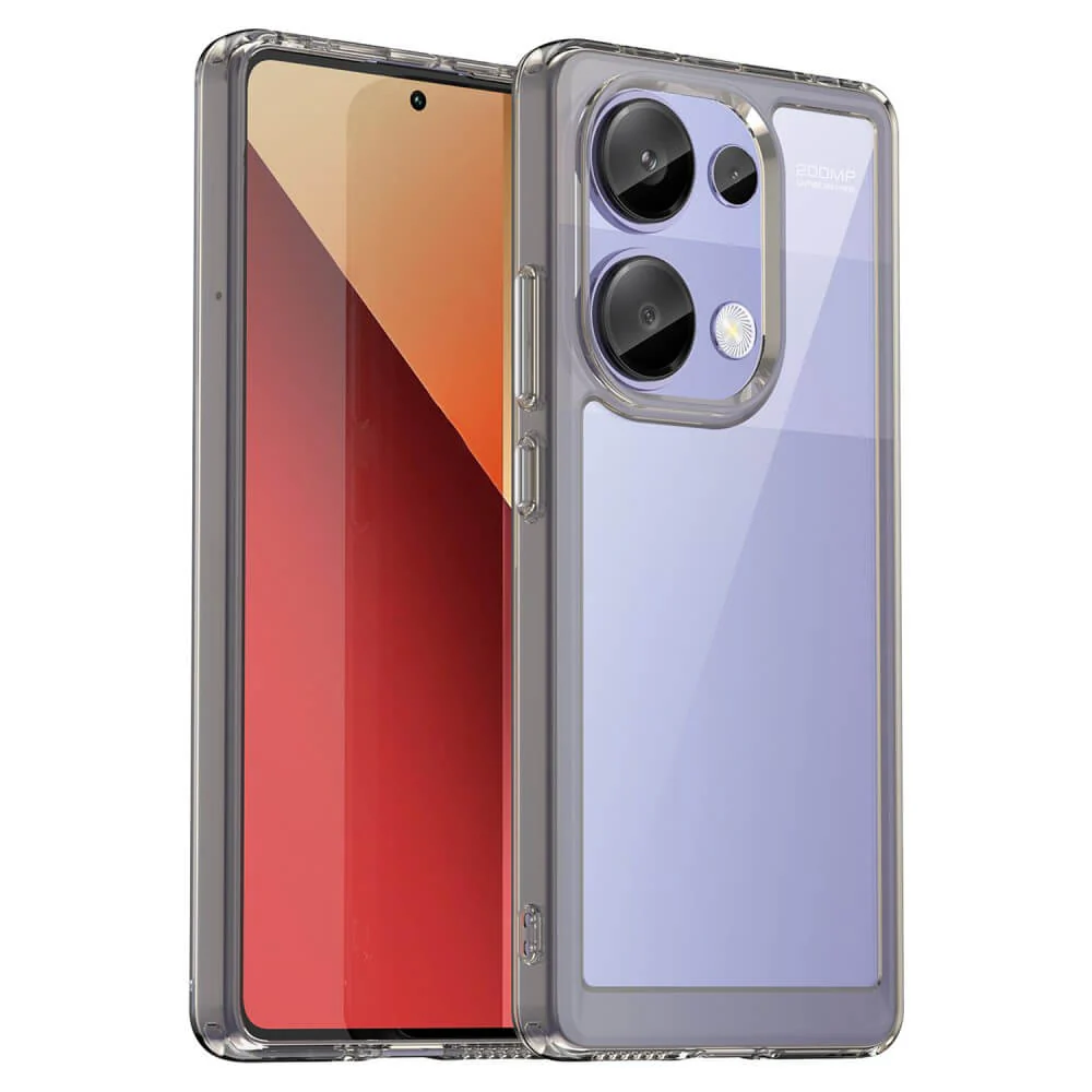 Poco M6 Pro / Redmi Note 13 Pro 4G - Schützende Acryl-Handyhülle mit erhöhtem Rand - Image 8