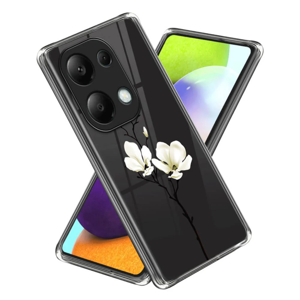 Poco M6 Pro / Redmi Note 13 Pro 4G- Transparente Hülle mit schönem Motivdruck - Image 7
