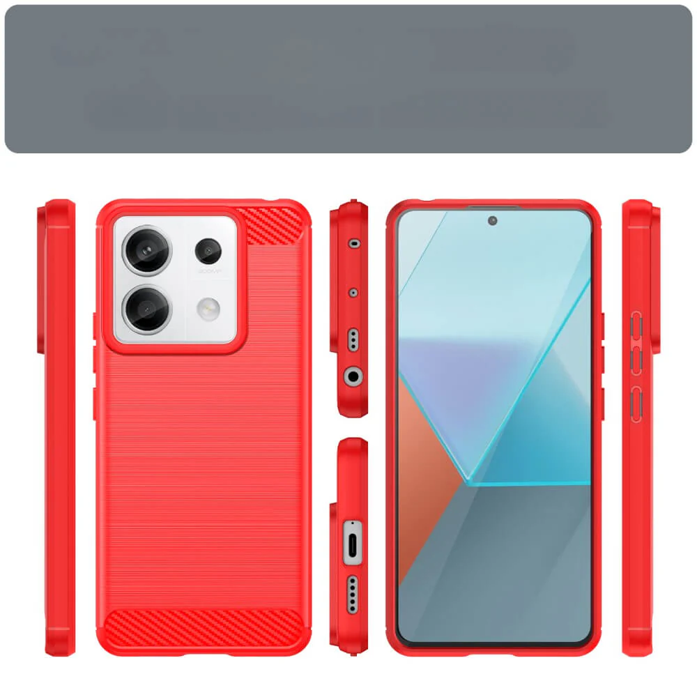 Poco X6 / Redmi Note 13 Pro 5G - Metall Carbon Look - Image 13