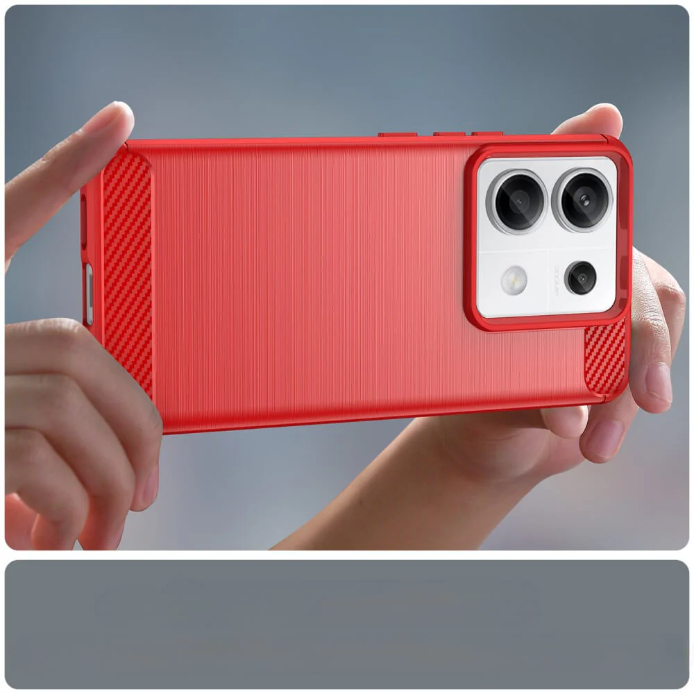 Poco X6 / Redmi Note 13 Pro 5G - Metall Carbon Look - Image 15