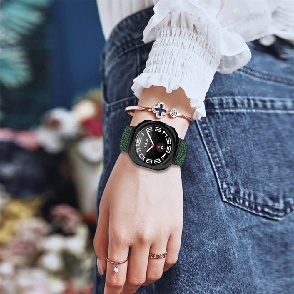 Samsung Galaxy Watch 8 / Galaxy Watch 8 Classic - Nylon Ersatzband - Image 35
