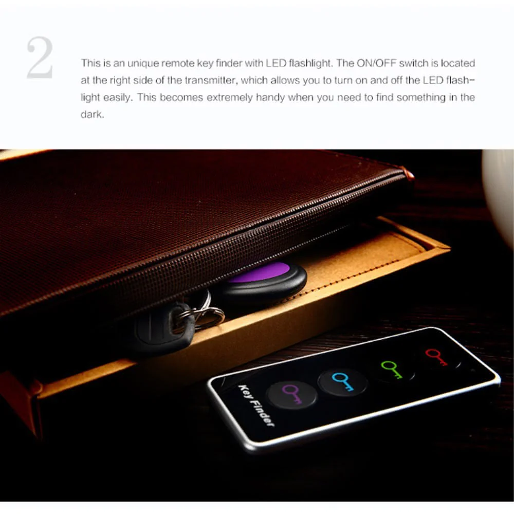 Schlüsselfinder Key Finder Mit 4 Empfängern - Image 3