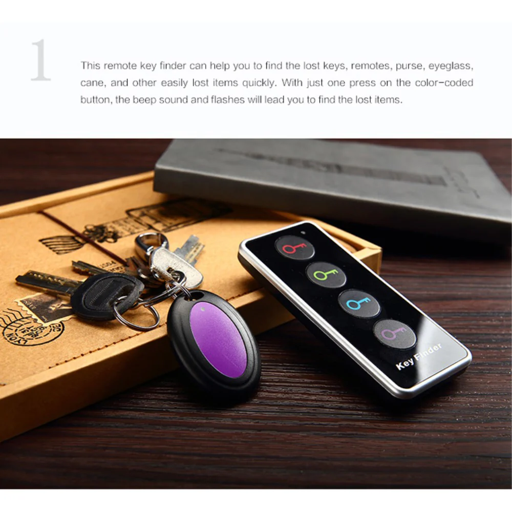 Schlüsselfinder Key Finder Mit 4 Empfängern - Image 4