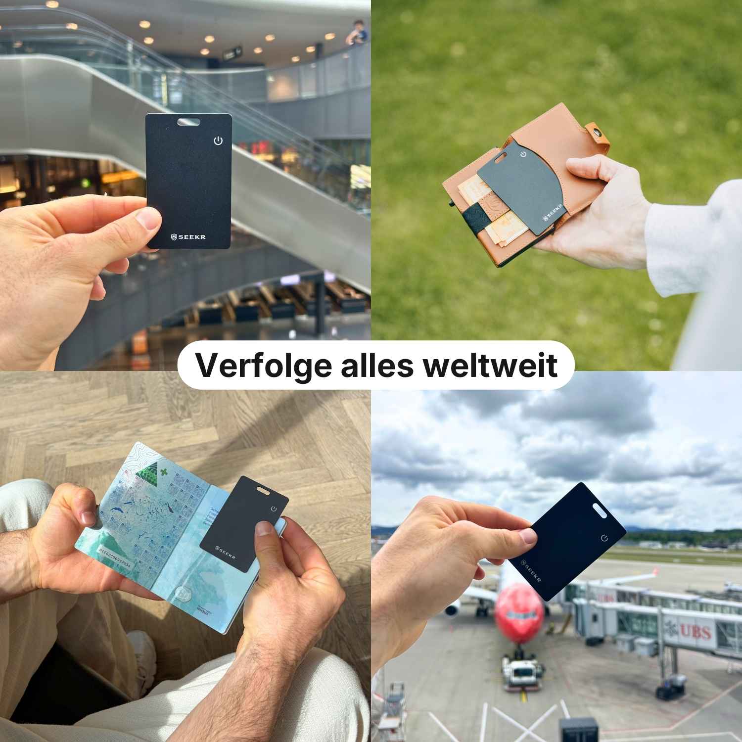 SEEKR FindMe Card für Apple – Ultradünne Wallet Tracker Karte - Image 4