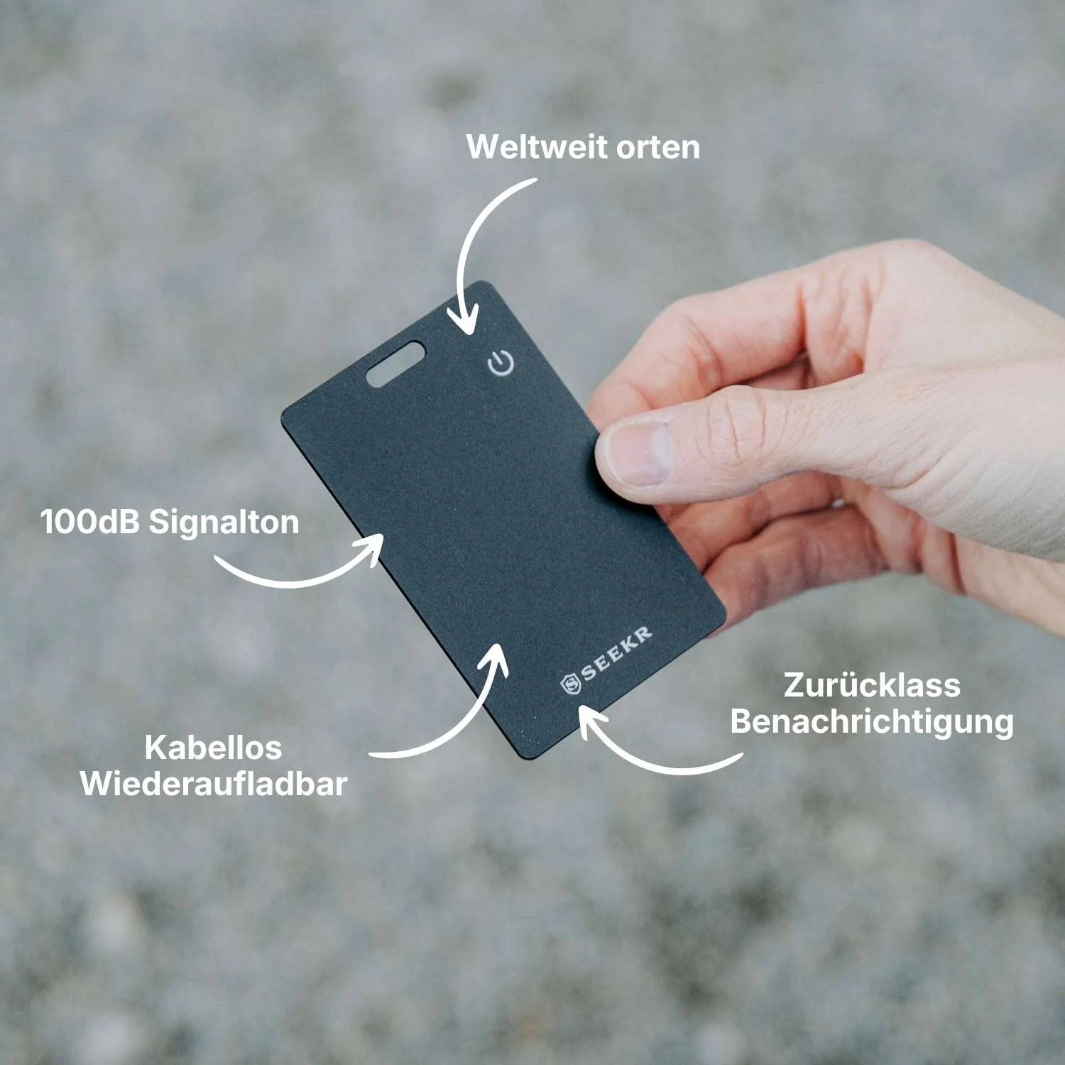 SEEKR FindMe Card für Apple – Ultradünne Wallet Tracker Karte - Image 5