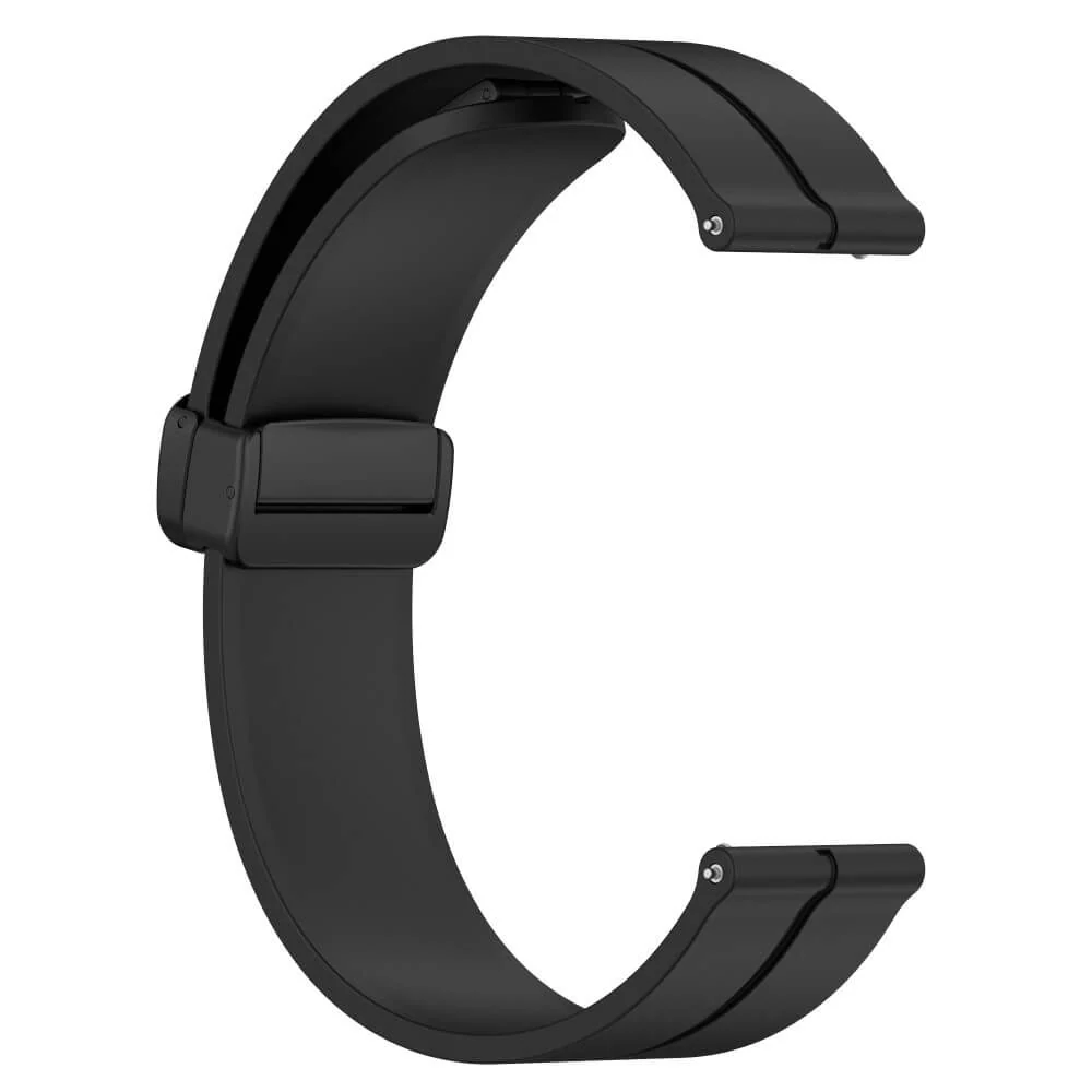 Silikon Ersatzarmband 20mm Schwarz - Image 5