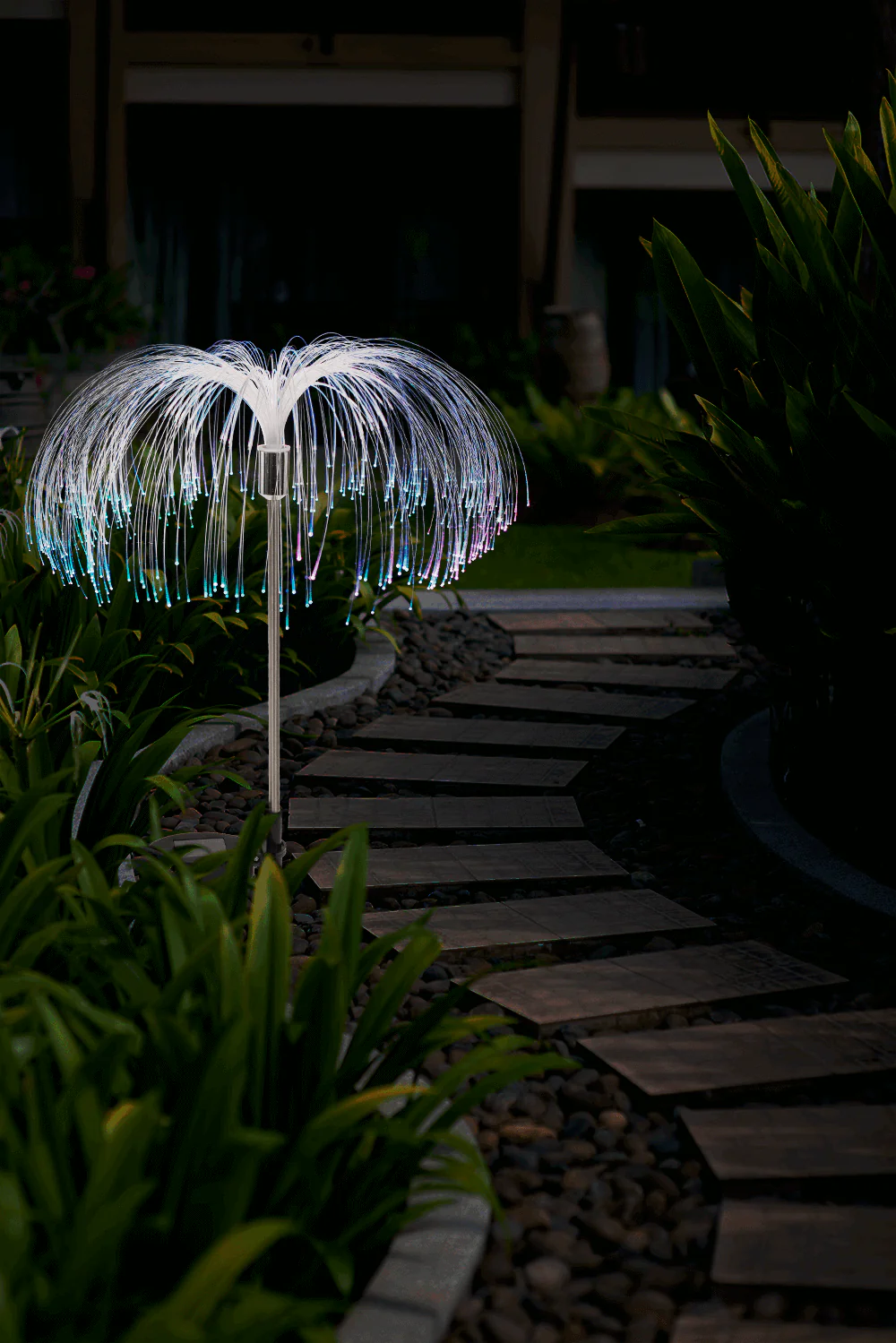 Solar LED Gartenstecker Magic Fountain - Image 4