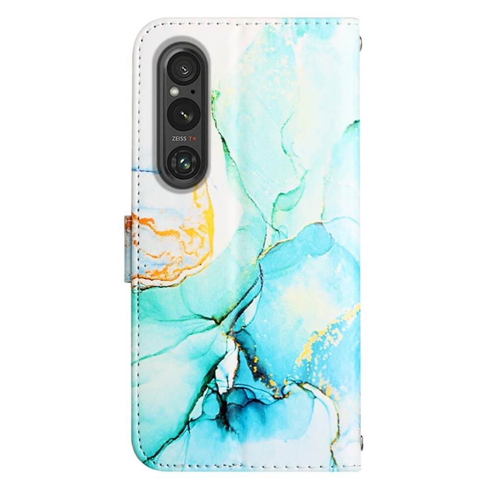 Sony Xperia 1 V - Leder Hülle Marble - Image 4
