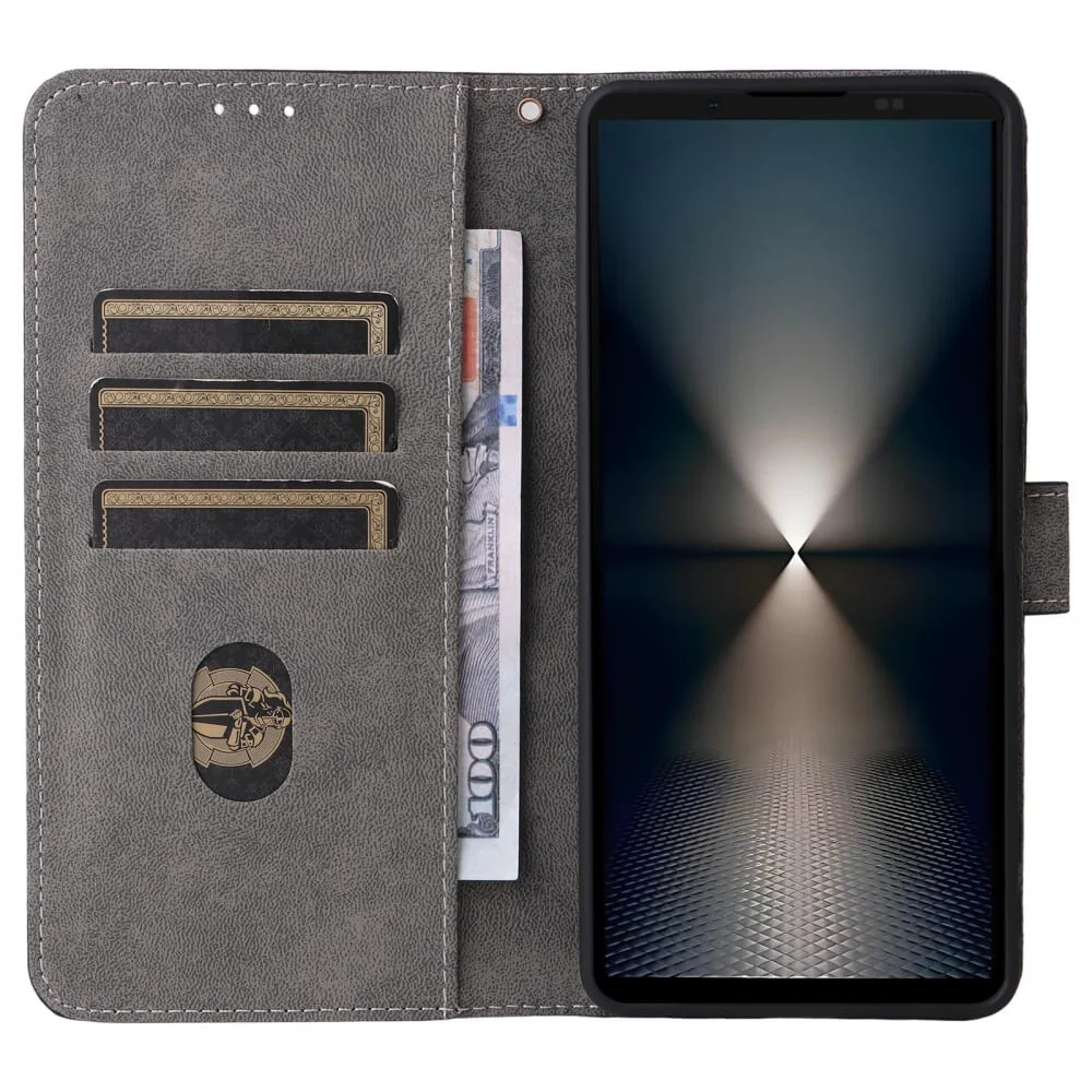 Sony Xperia 1 VII - Ledertasche mit RFID Blocker - Image 20