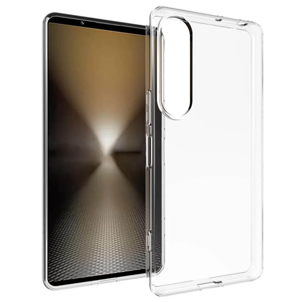 Sony Xperia 1 VII - Silikon Gummi Case transparent