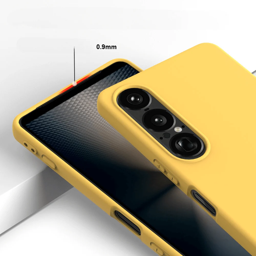 Sony Xperia 1 VII - Silikon Gummi Hülle mit Riemen - Image 18