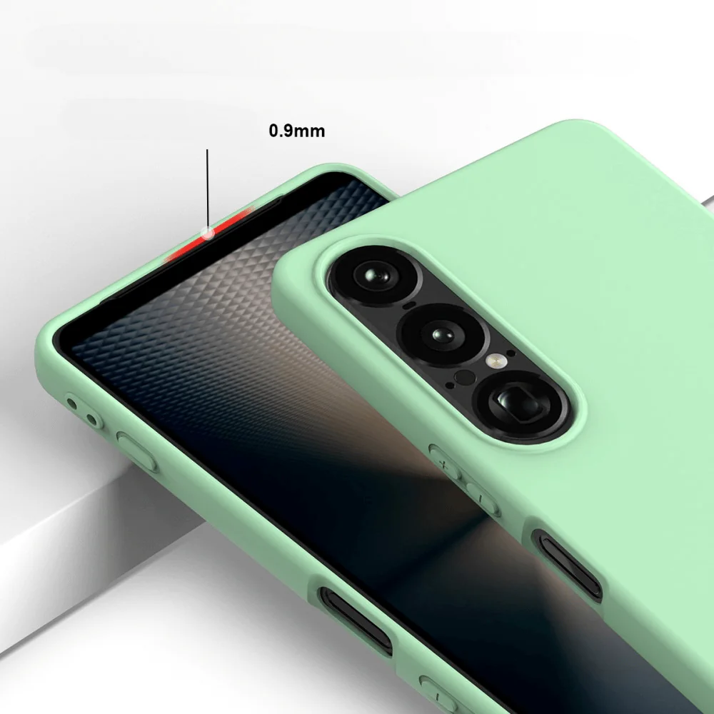 Sony Xperia 1 VII - Silikon Gummi Hülle mit Riemen - Image 25