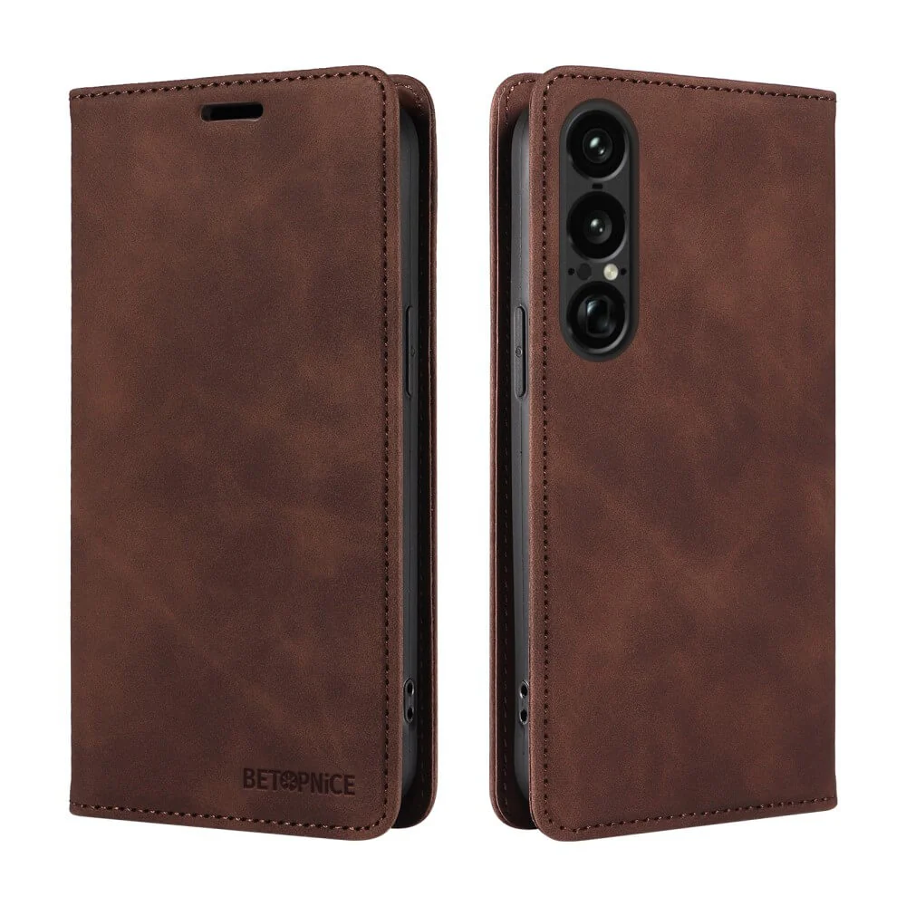 Sony Xperia 1 VII - Vintage Flip Case - Image 13