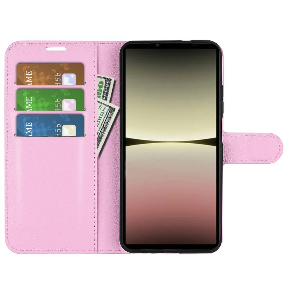Sony Xperia 10 V - Leder Etui Hülle - Image 6