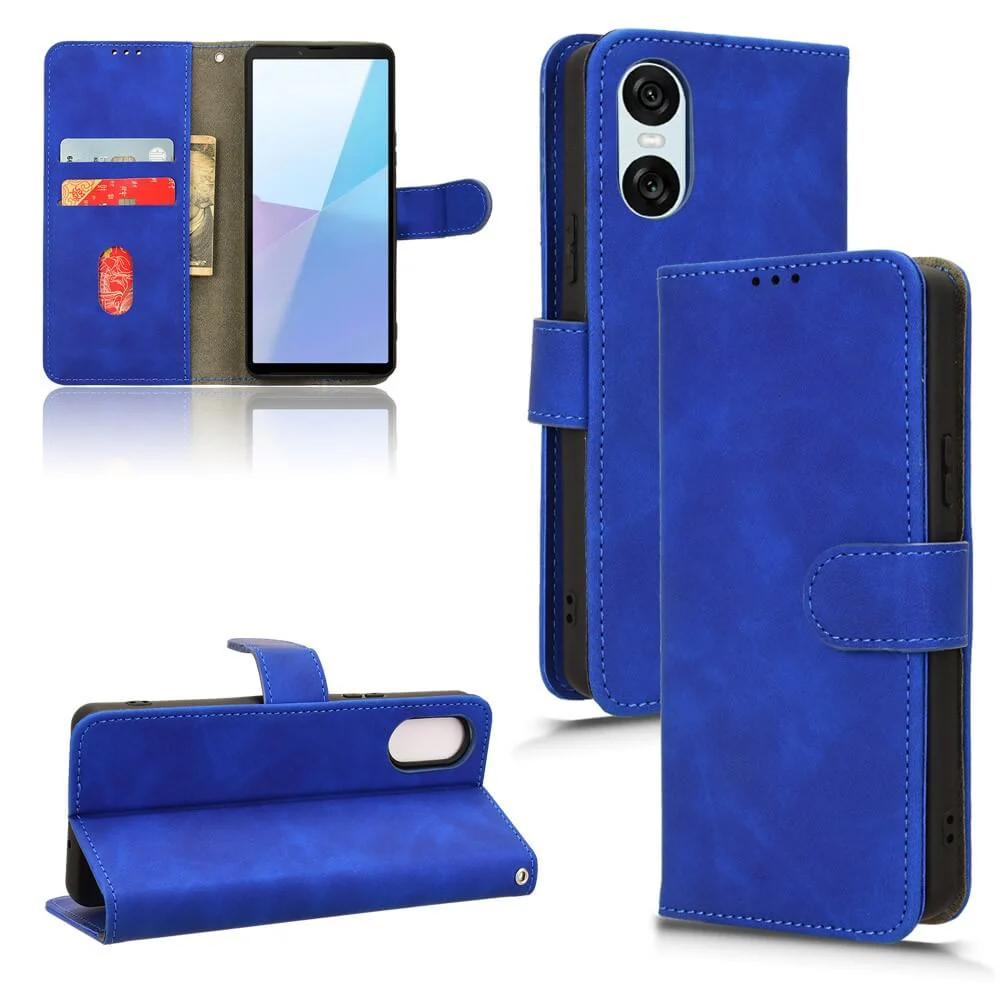 Sony Xperia 10 VI â Wildleder Look Etui im Vintage Design - Image 10
