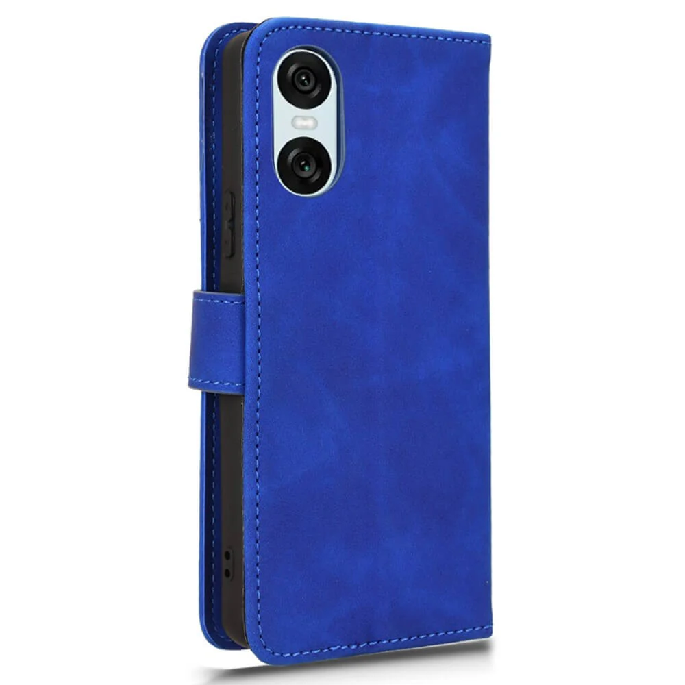 Sony Xperia 10 VI â Wildleder Look Etui im Vintage Design - Image 11