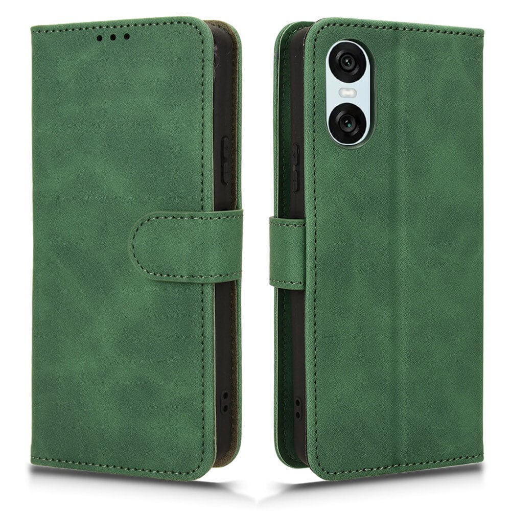 Sony Xperia 10 VI â Wildleder Look Etui im Vintage Design - Image 13