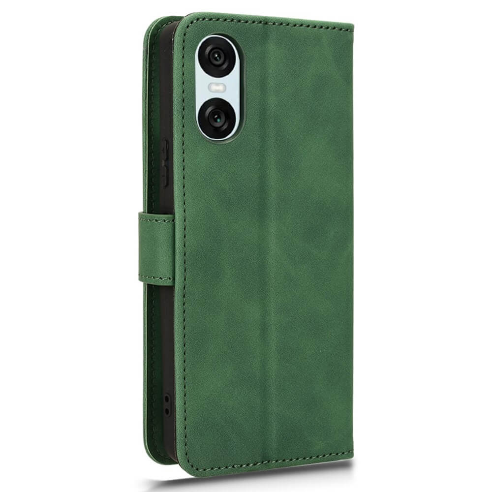 Sony Xperia 10 VI â Wildleder Look Etui im Vintage Design - Image 18