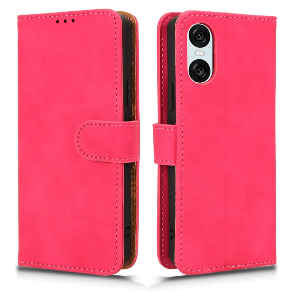Sony Xperia 10 VI â Wildleder Look Etui im Vintage Design - Image 19