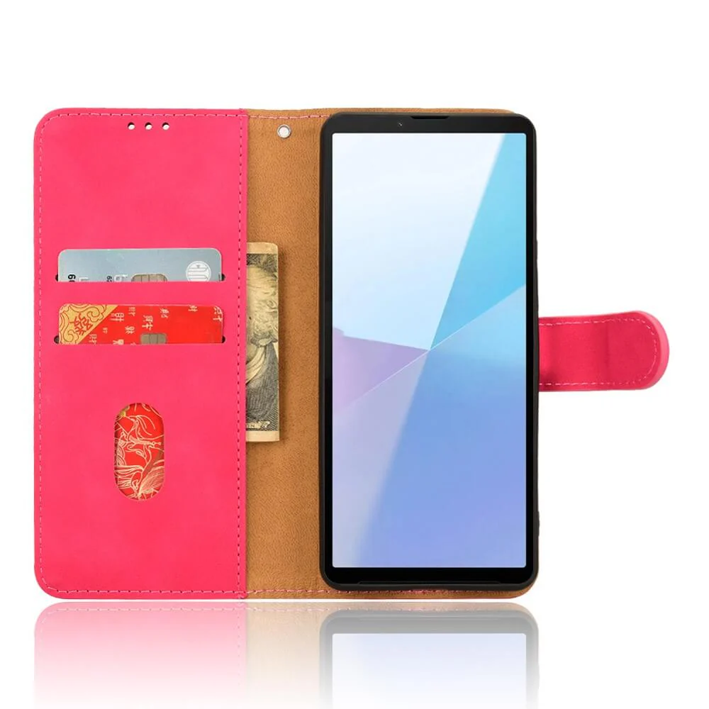 Sony Xperia 10 VI â Wildleder Look Etui im Vintage Design - Image 20