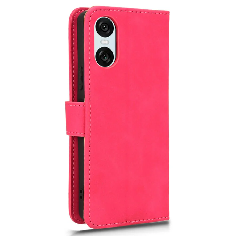Sony Xperia 10 VI â Wildleder Look Etui im Vintage Design - Image 23