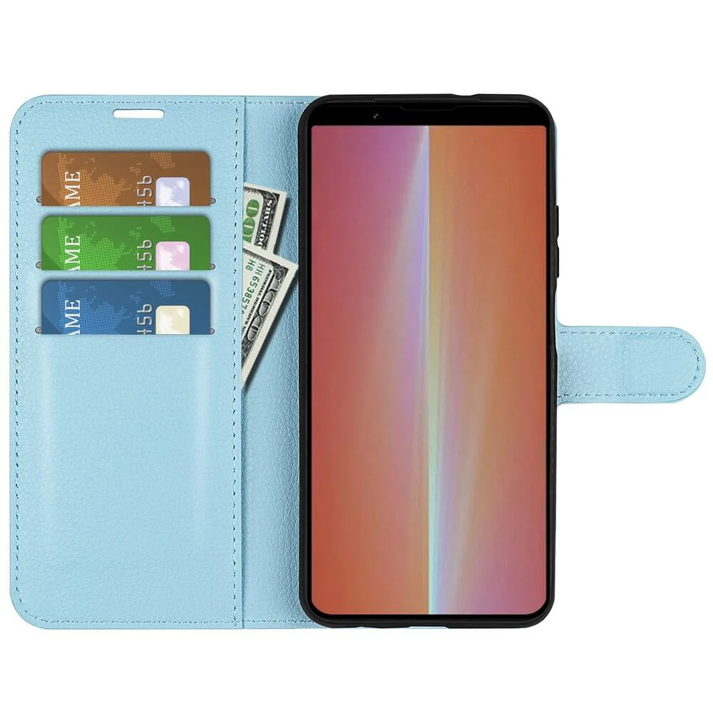 Sony Xperia 5 V - Leder Etui Hülle - Image 16