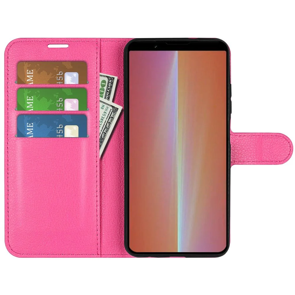 Sony Xperia 5 V - Leder Etui Hülle - Image 26