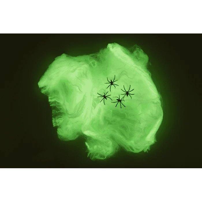 Spinnennetz Glow in the Dark inkl. 4 Spinnen - Image 2