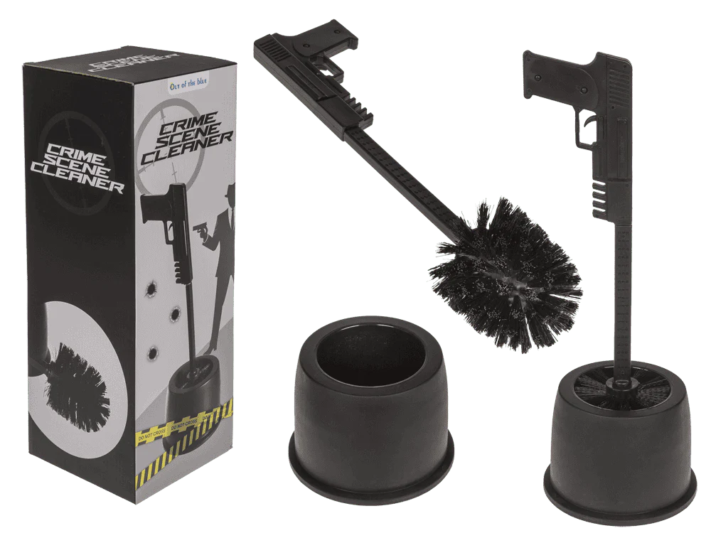 Toilettenbürste Crime Scene Cleaner – Pistolen-Design - Image 4