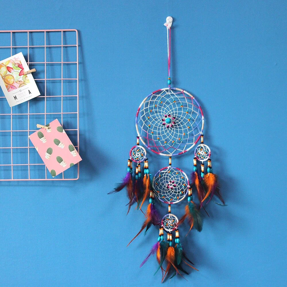 Traumfänger Dream Catcher Wooden - Image 3